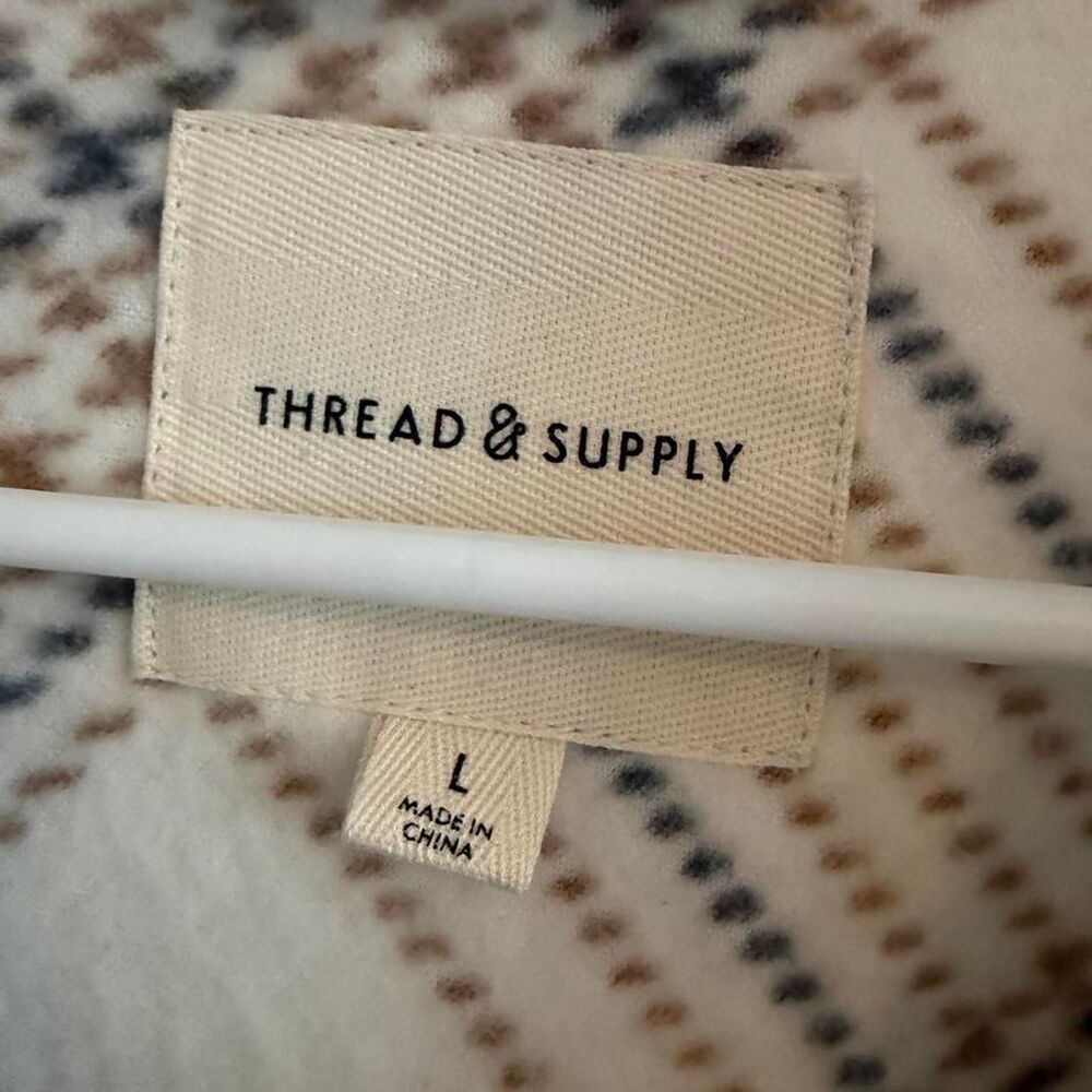 Thread & Supply Women's Plaid Shacket - Picture 3 of 3